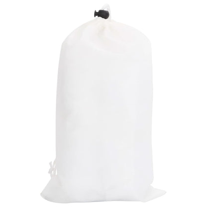 Camouflage Net with Storage Bag 312x140 cm White