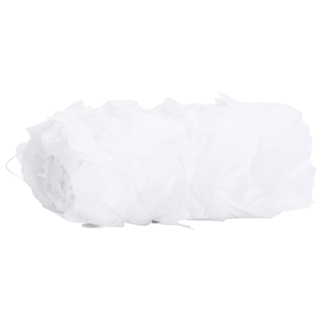 Camouflage Net with Storage Bag 412x144 cm White