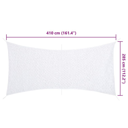 Camouflage Net with Storage Bag 410x285 cm White