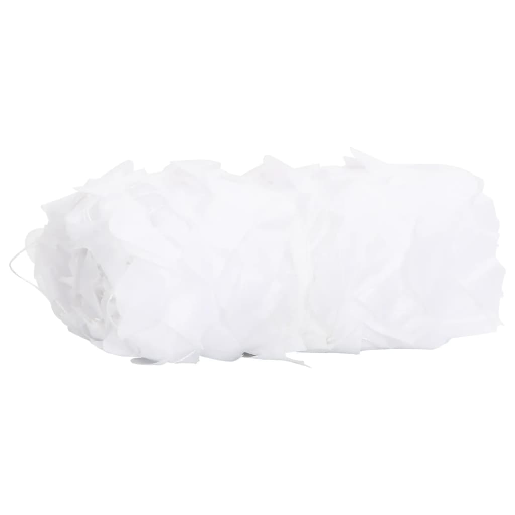 Camouflage Net with Storage Bag 627x290 cm White