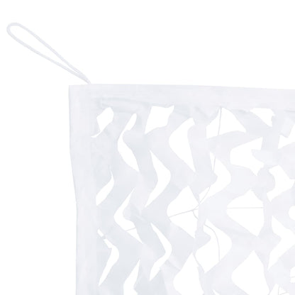 Camouflage Net with Storage Bag 627x290 cm White