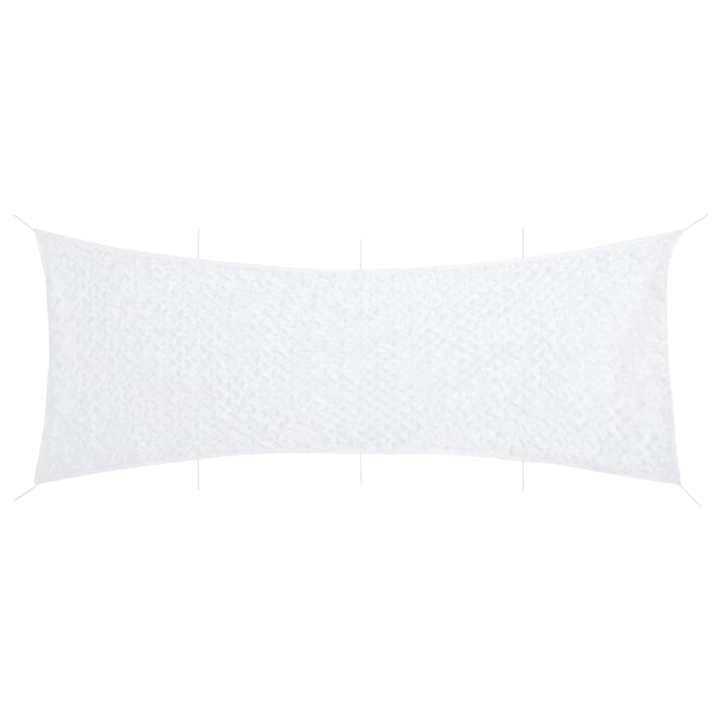 Camouflage Net with Storage Bag 833x297 cm White