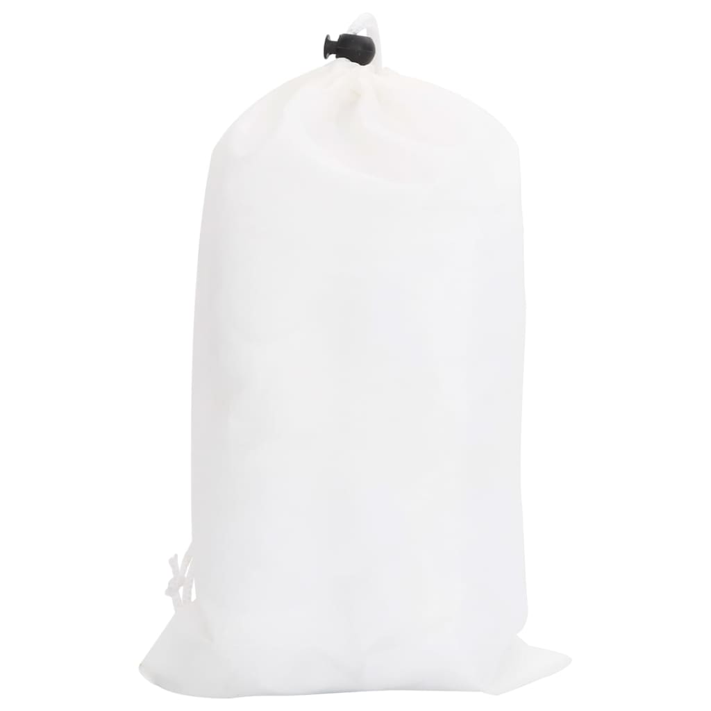 Camouflage Net with Storage Bag 833x297 cm White