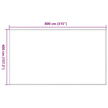 Camouflage Net with Storage Bag 833x297 cm White