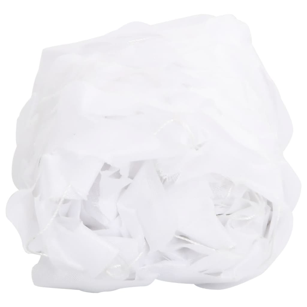 Camouflage Net with Storage Bag 600x414 cm White