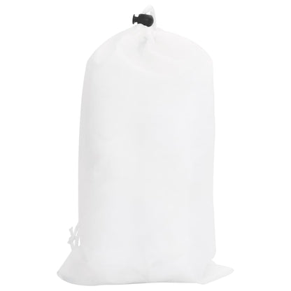 Camouflage Net with Storage Bag 600x414 cm White