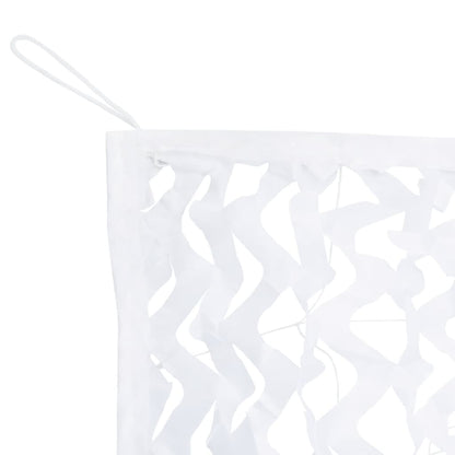 Camouflage Net with Storage Bag 600x414 cm White