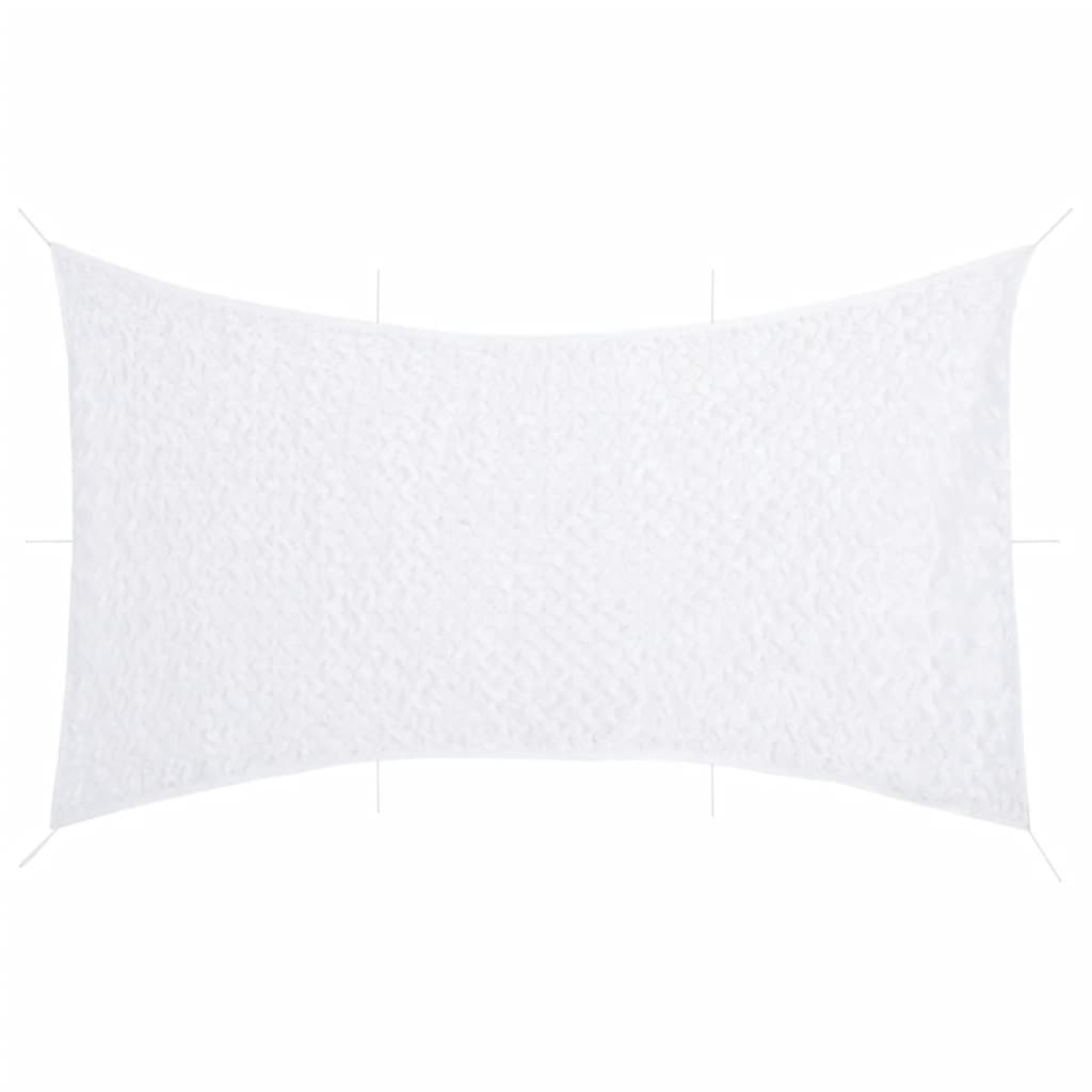 Camouflage Net with Storage Bag 618x512 cm White