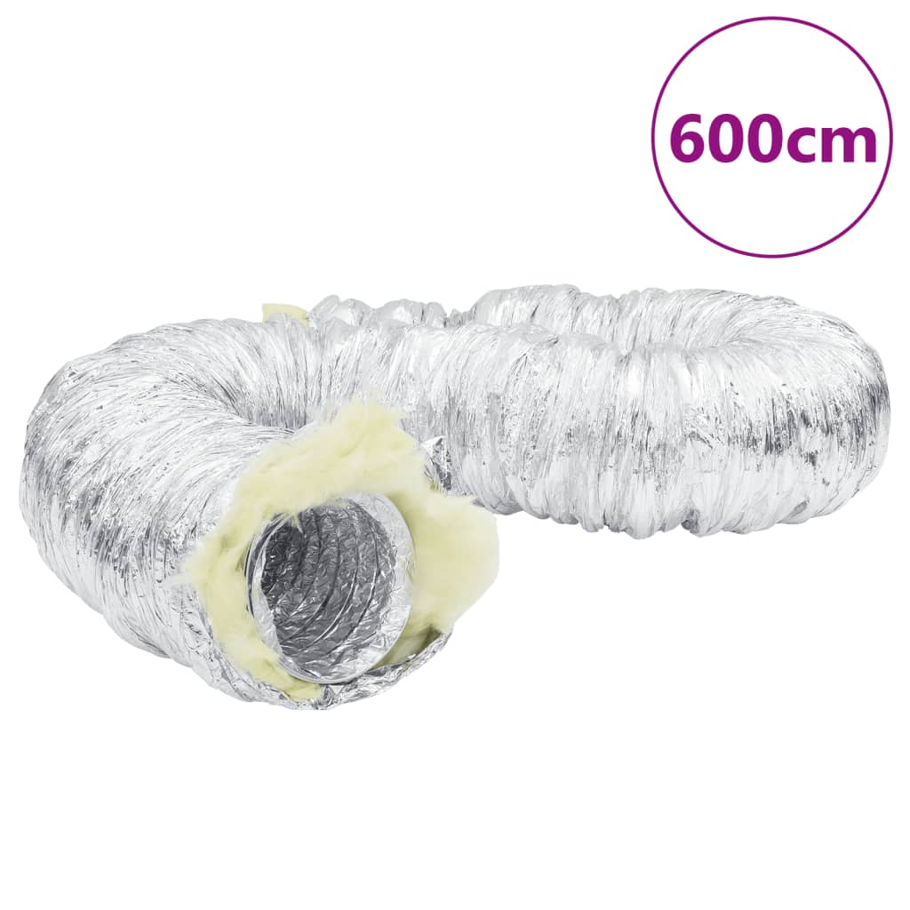 Ventilation Duct Insulated Aluminium 6 m Ø10 cm