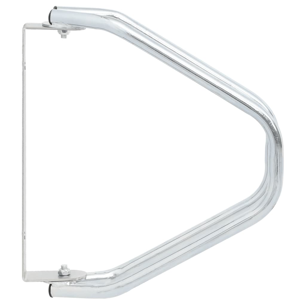 Bicycle Stand Wall Mounted 2 pcs Galvanised Steel