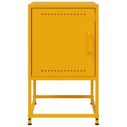 Bedside Cabinet | Mustard Yellow | Steel | Medium | Bedside Cabinet