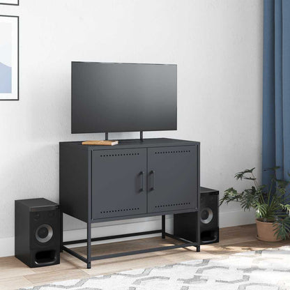 TV Cabinet Anthracite 68,5x39x60,5 cm Steel