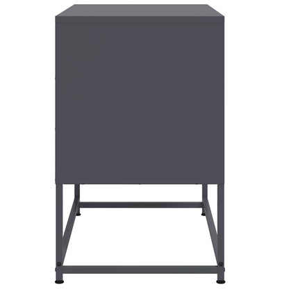 TV Cabinet Anthracite 68,5x39x60,5 cm Steel