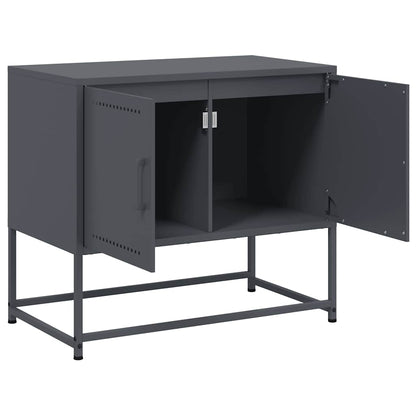 TV Cabinet Anthracite 68,5x39x60,5 cm Steel