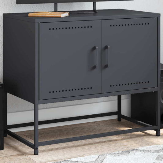 TV Cabinet Anthracite 68,5x39x60,5 cm Steel