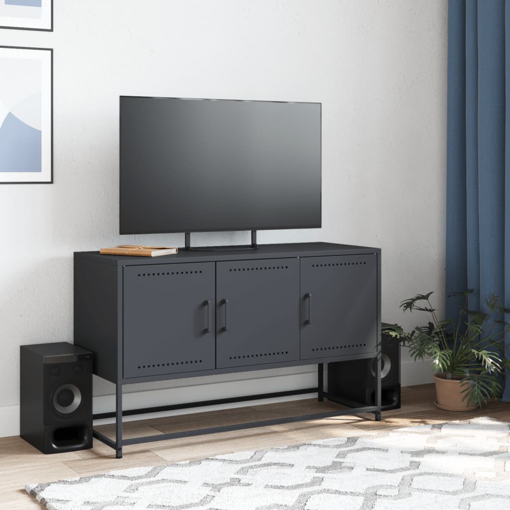 TV Cabinet Anthracite 100,5x39x60,5 cm Steel