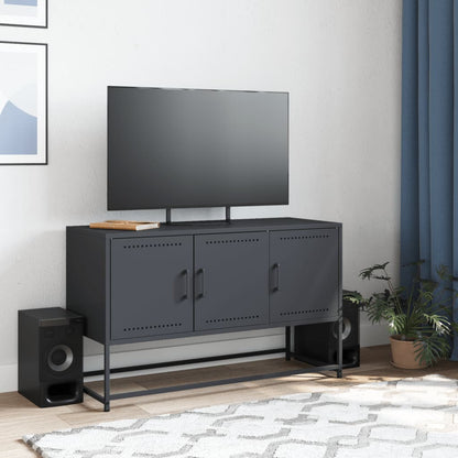 TV Cabinet Anthracite 100,5x39x60,5 cm Steel