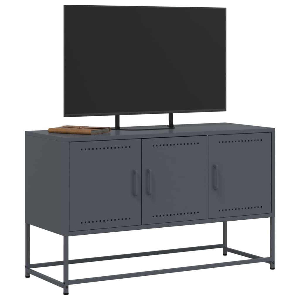 TV Cabinet Anthracite 100,5x39x60,5 cm Steel