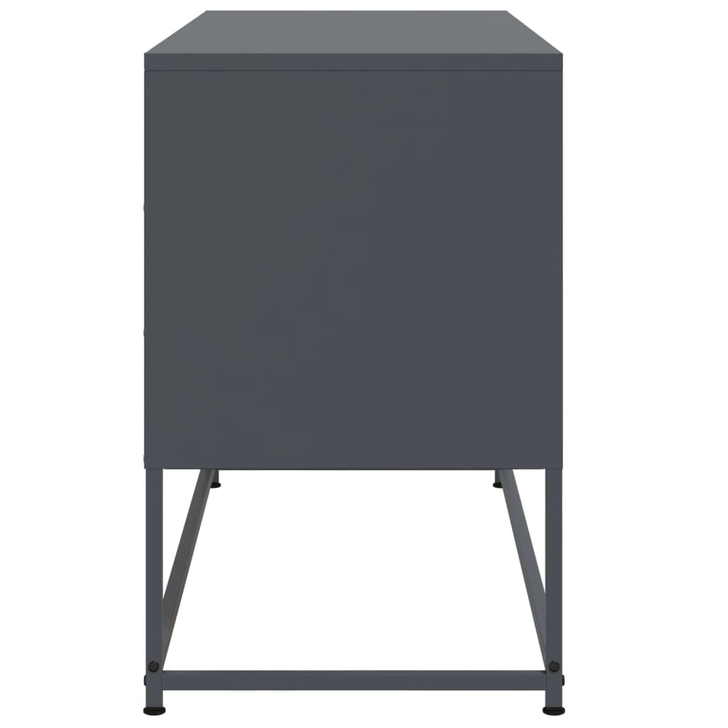 TV Cabinet Anthracite 100,5x39x60,5 cm Steel
