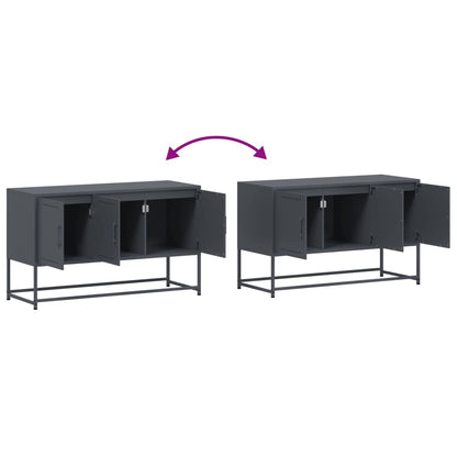 TV Cabinet Anthracite 100,5x39x60,5 cm Steel