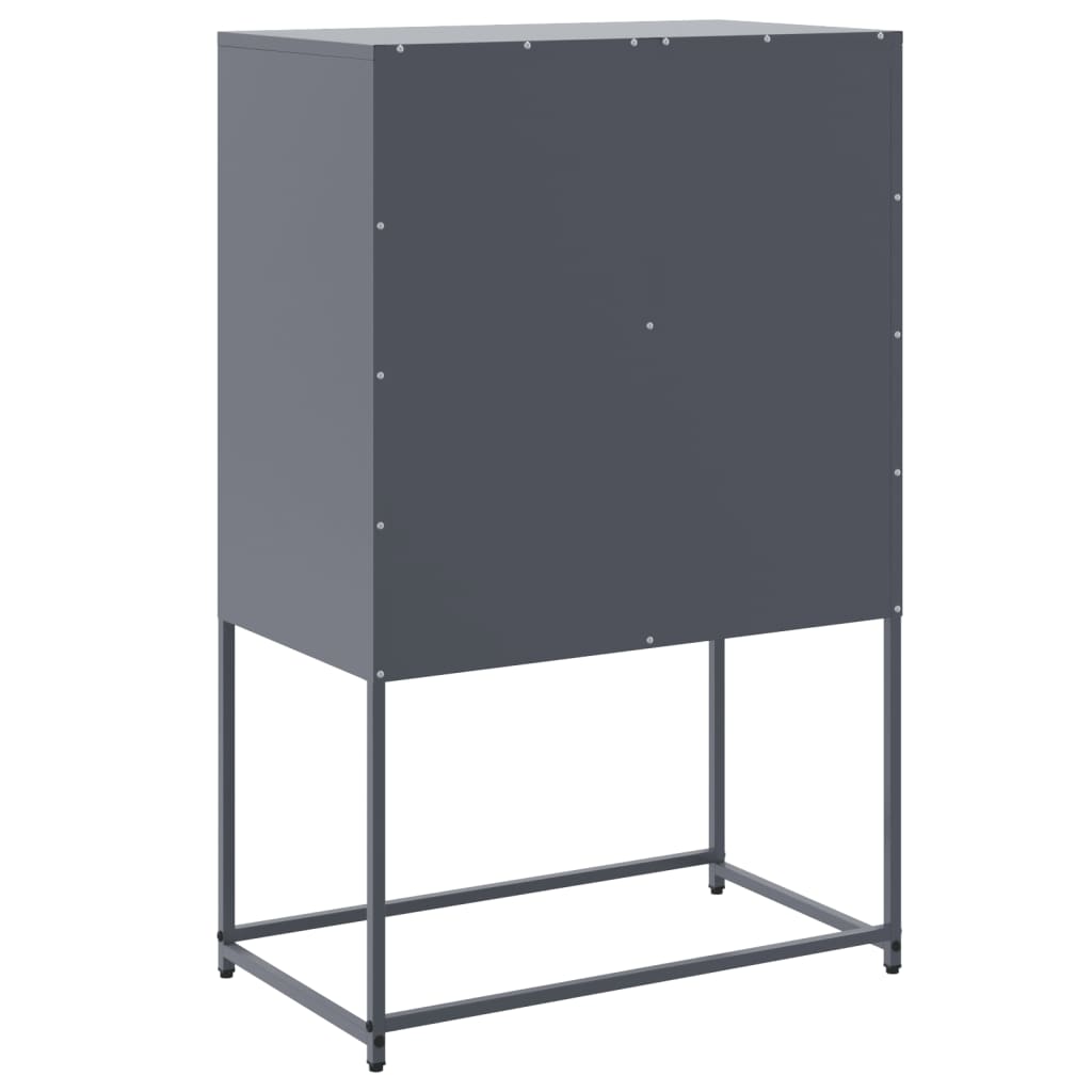 Sideboard Anthracite 68.5x38.5x107 cm Steel