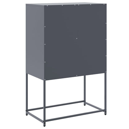 Sideboard Anthracite 68.5x38.5x107 cm Steel