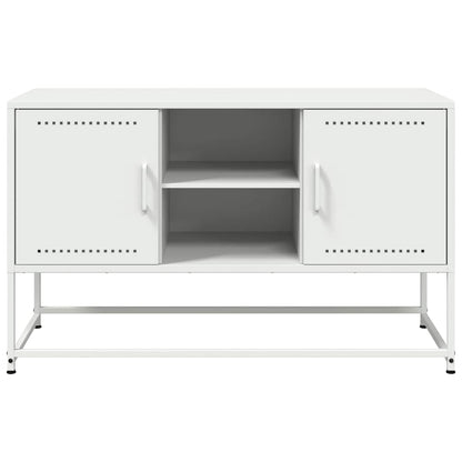 TV Cabinet White 100.5x39x60.5 cm Steel