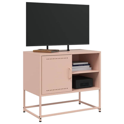 TV Cabinet Pink 68x39x60,5 cm Steel