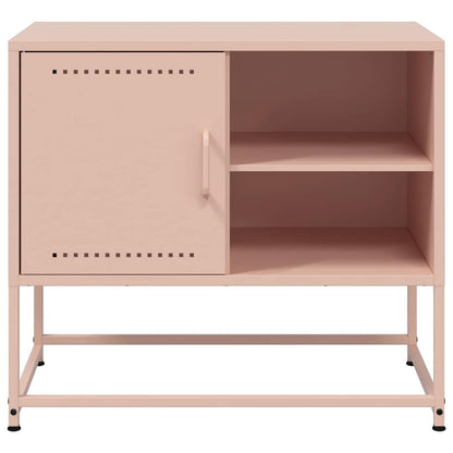 TV Cabinet Pink 68x39x60,5 cm Steel