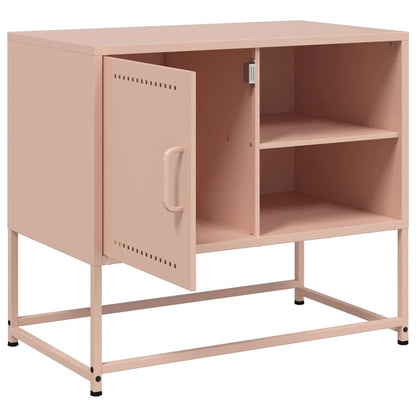TV Cabinet Pink 68x39x60,5 cm Steel