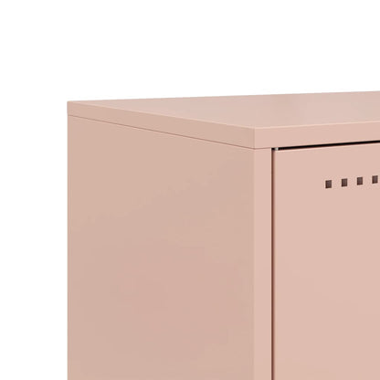TV Cabinet Pink 68x39x60,5 cm Steel