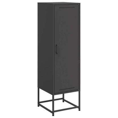 Highboard Black 36x39x123 cm Steel
