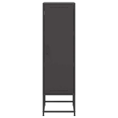 Highboard Black 36x39x123 cm Steel