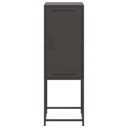 Highboard Black 36x39x107 cm Steel