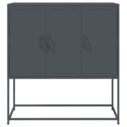 Highboard Anthracite 100,5x39x107 cm Steel