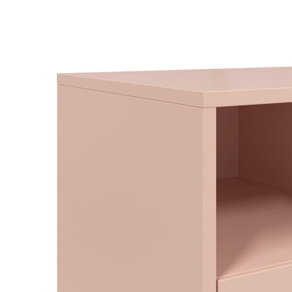 TV Cabinet Pink 100,5x39x60,5 cm Steel