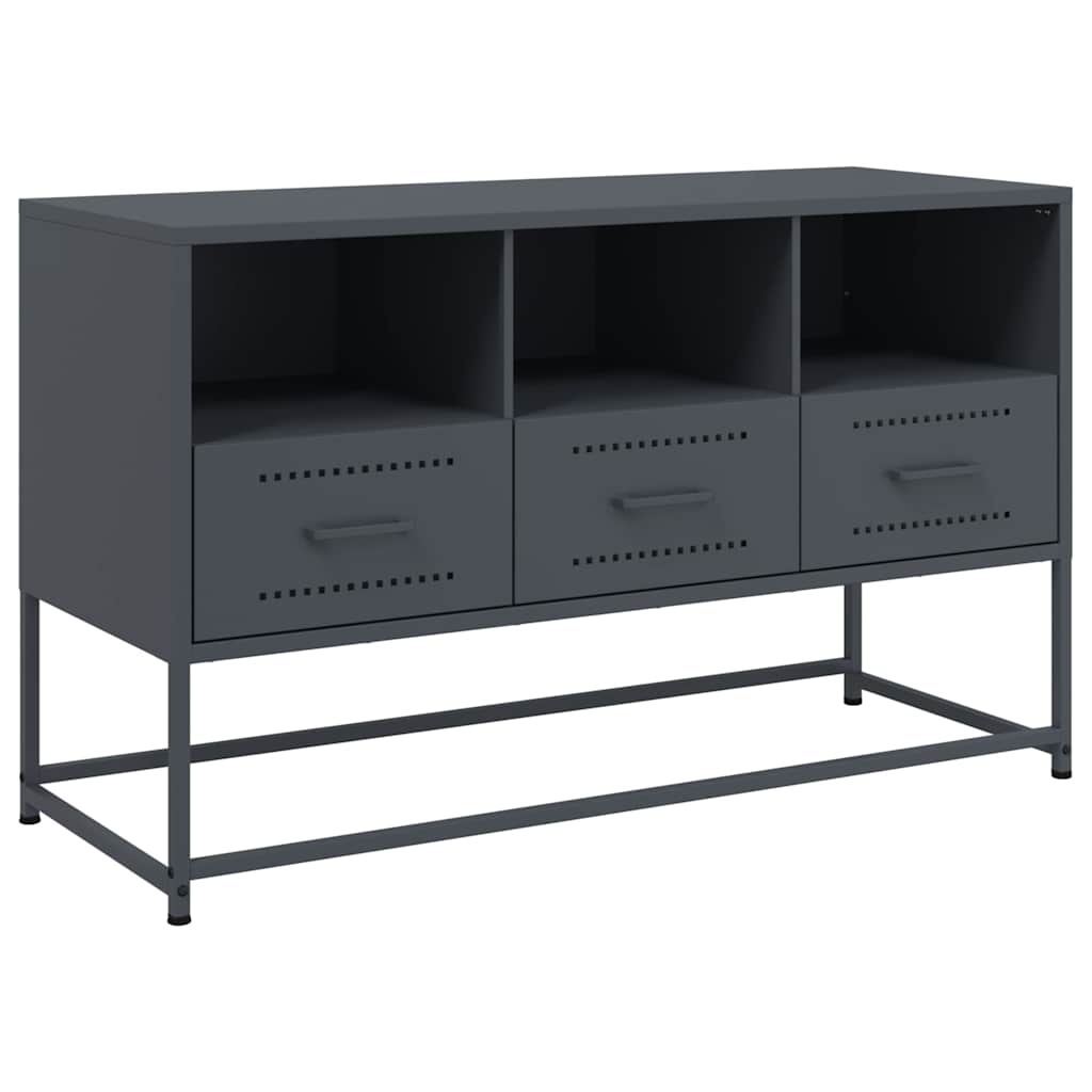 TV Cabinet Anthracite 100,5x39x60,5 cm Steel