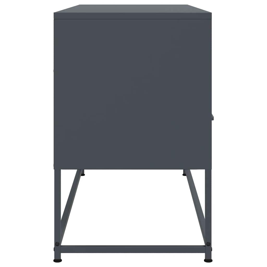 TV Cabinet Anthracite 100,5x39x60,5 cm Steel