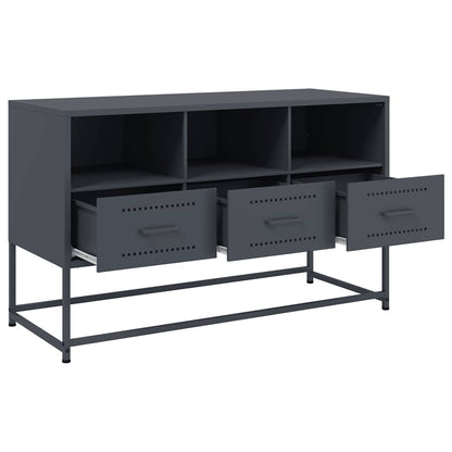 TV Cabinet Anthracite 100,5x39x60,5 cm Steel