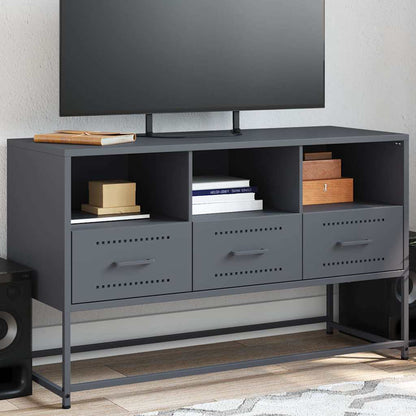 TV Cabinet Anthracite 100,5x39x60,5 cm Steel