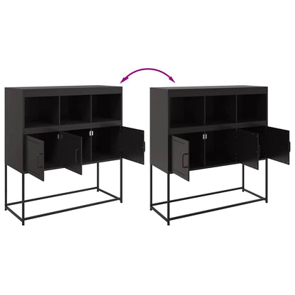 Sideboard | Black | Cold-rolled steel | Standard | Sideboard
