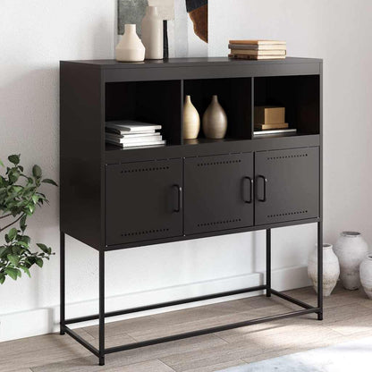 Sideboard | Black | Cold-rolled steel | Standard | Sideboard