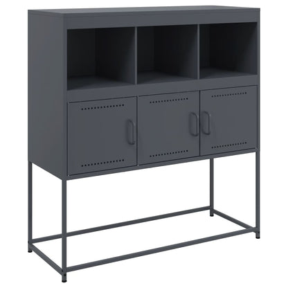 Sideboard Anthracite 100.5x39x107 cm Steel