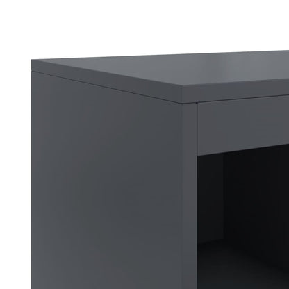 Sideboard Anthracite 100,5x39x107 cm Steel