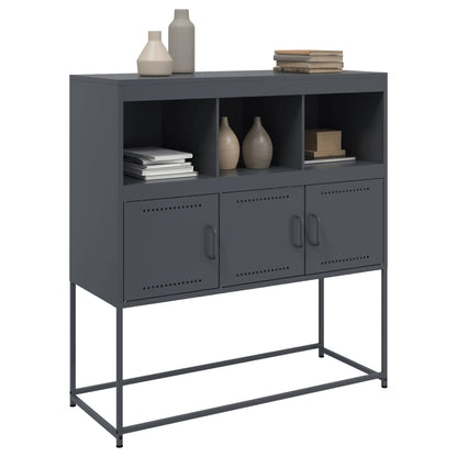 Sideboard Anthracite 100.5x39x107 cm Steel