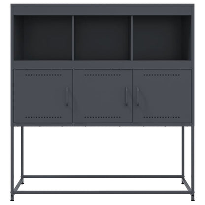 Sideboard Anthracite 100.5x39x107 cm Steel