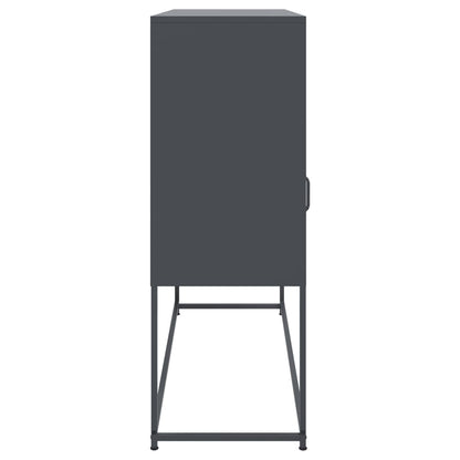 Sideboard Anthracite 100.5x39x107 cm Steel