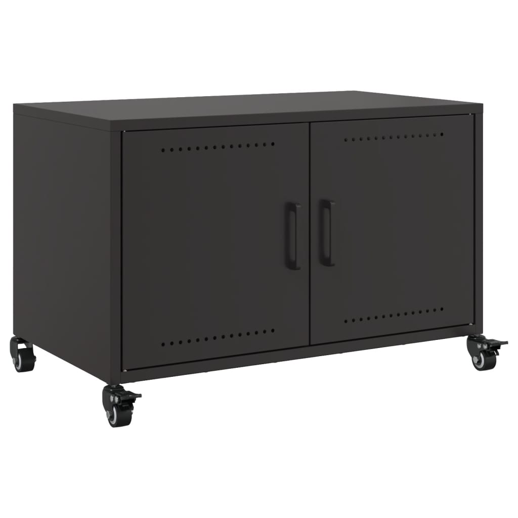 TV Cabinet Black 68x39x43,5 cm Steel