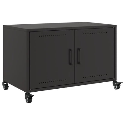 TV Cabinet Black 68x39x43,5 cm Steel