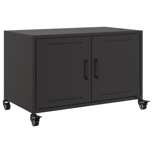 TV Cabinet Black 68x39x43,5 cm Steel